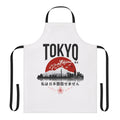 A black apron with a humorous "I Don't Speak Japanese" design, perfect for kitchen, cooking, and anime fans.