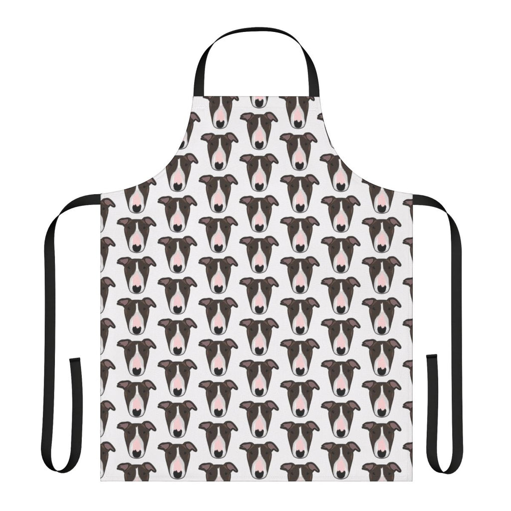 Toreigh Apron featuring a design of an English Bull Terrier