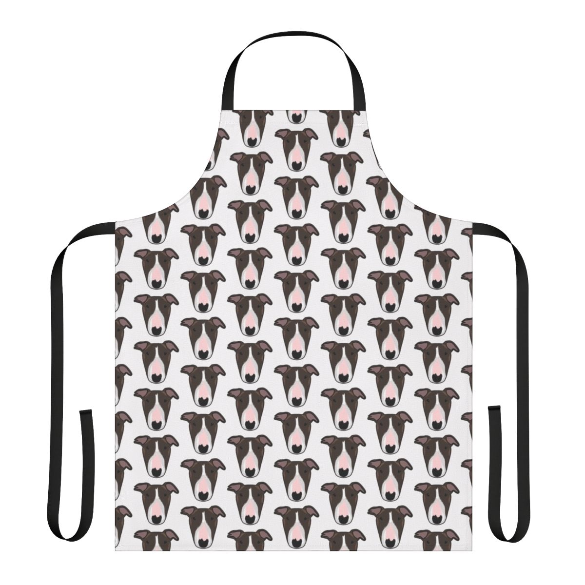 Toreigh Apron featuring a design of an English Bull Terrier
