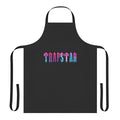 Trapstar-inspired apron with bold London logo design