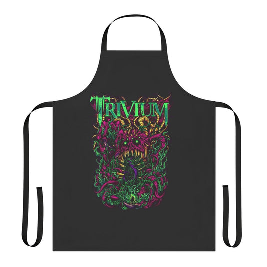 Apron featuring the Trivium logo, a popular metal band