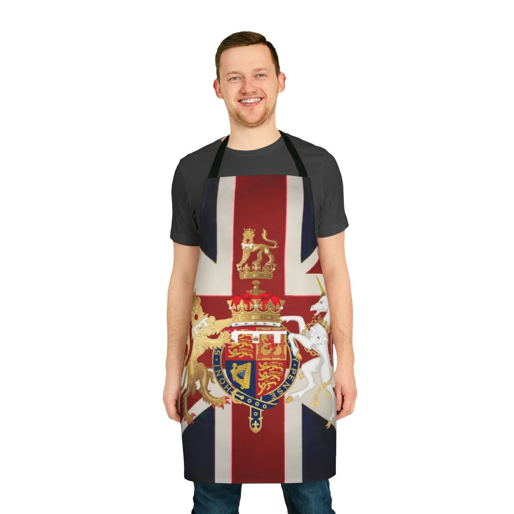 Union Jack Apron with Windsor Insignia Design