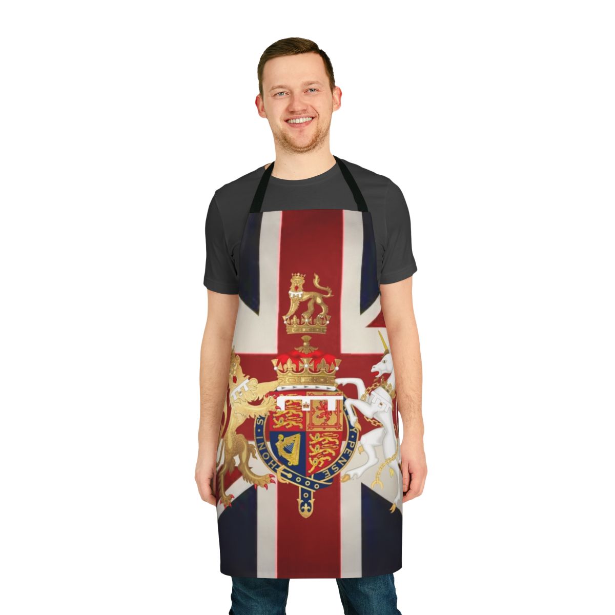 Union Jack Apron with Windsor Insignia Design
