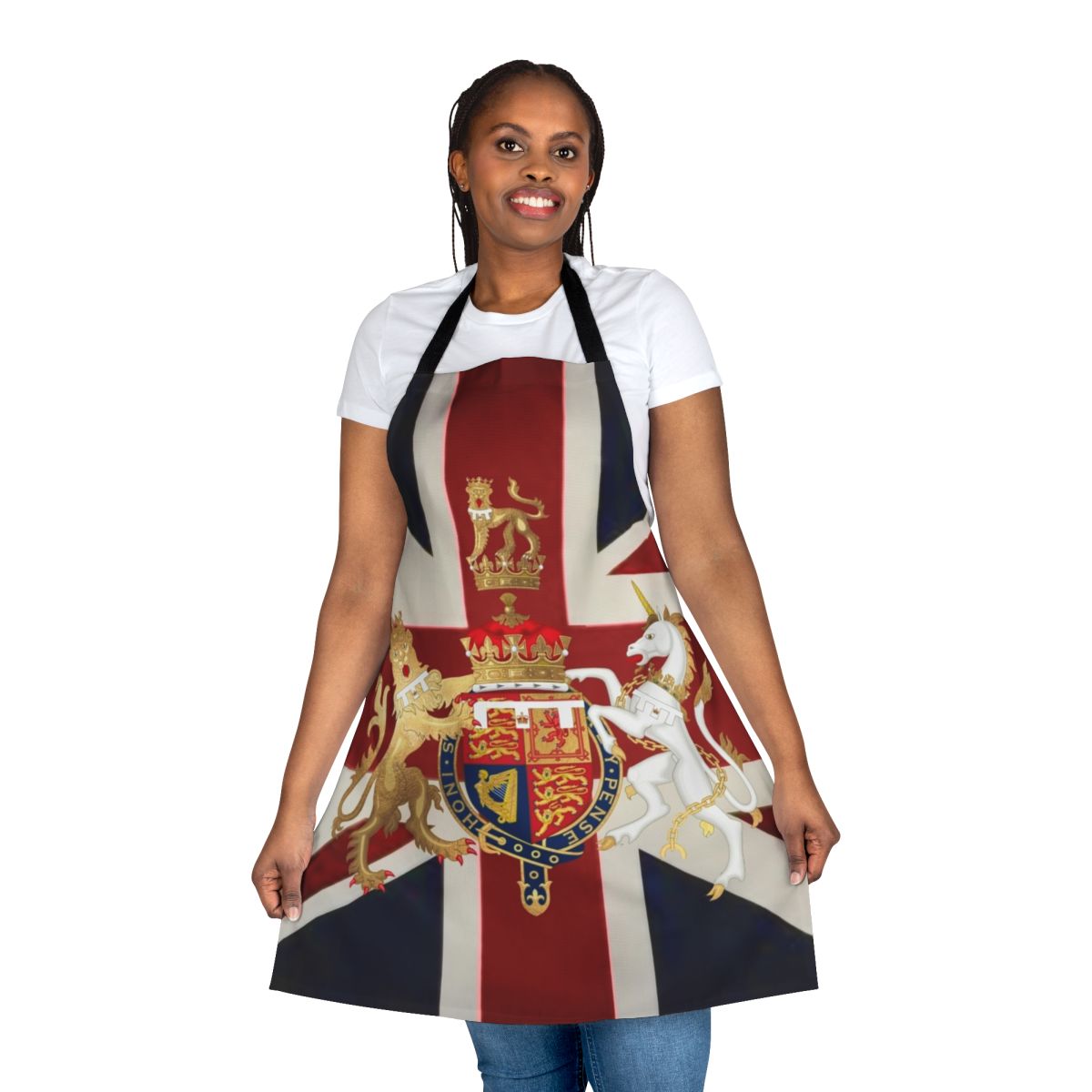 Union Jack Apron with Windsor Insignia Design