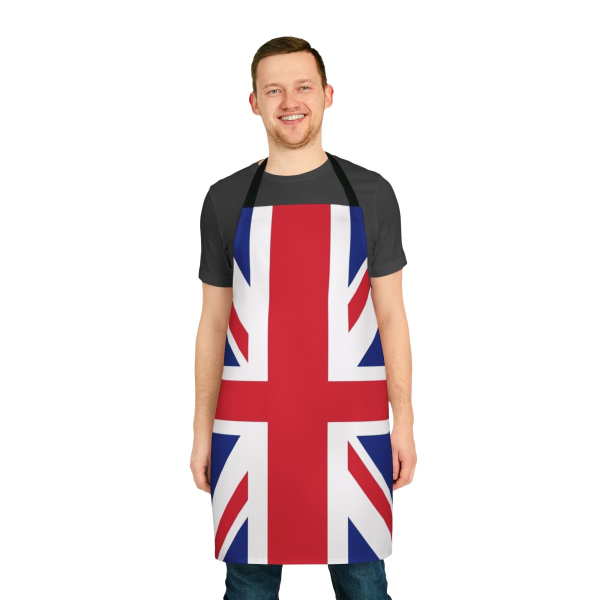 Patriotic Union Jack Flag Design Apron