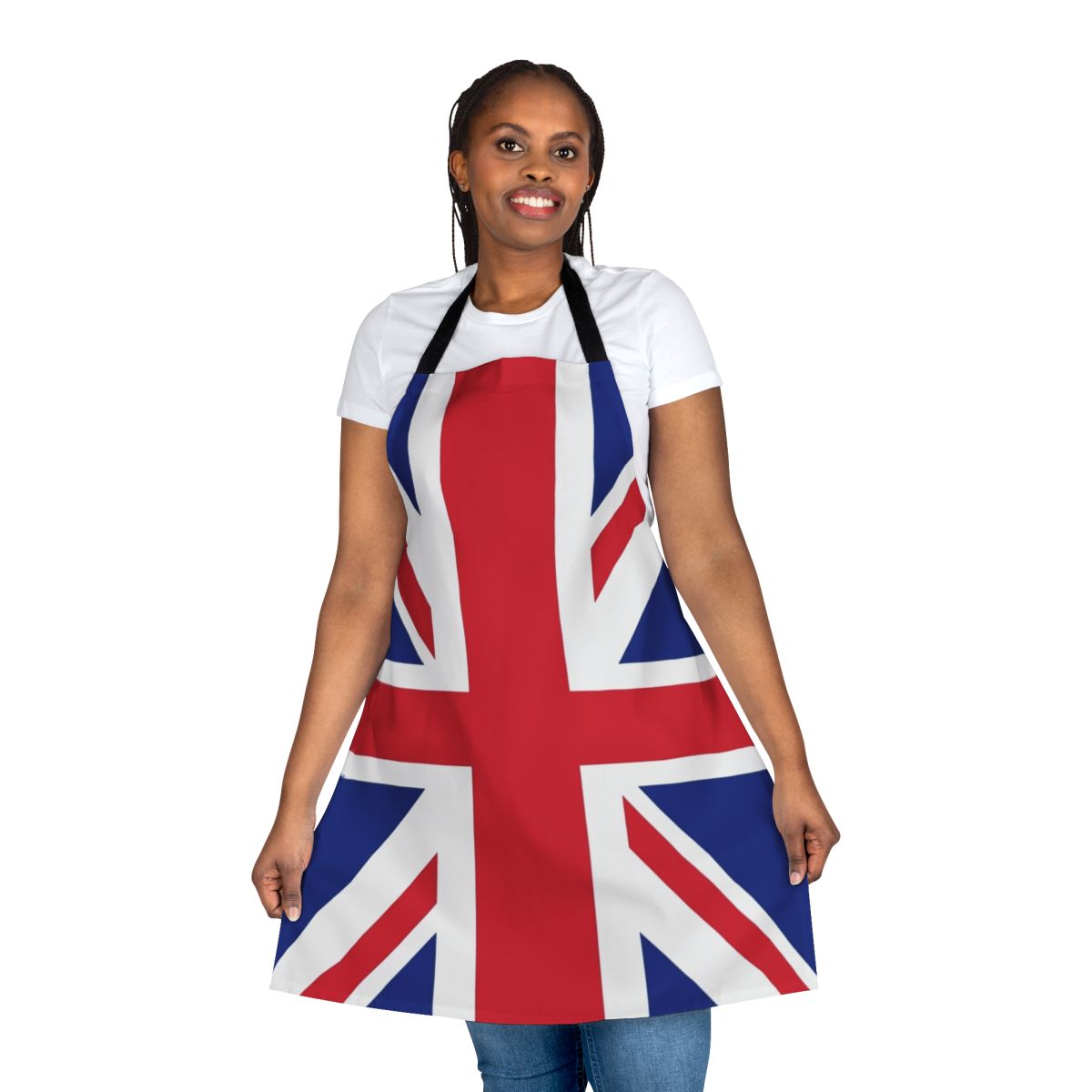 Patriotic Union Jack Flag Design Apron