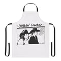 Rugged urban cowboy-style apron ideal for cooking, grilling, and farmhouse-inspired home decor
