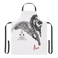 Assassin's Creed Valhalla-inspired apron with Viking and Odin motifs