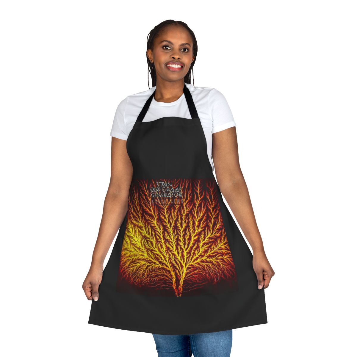 Apron featuring the album cover art of "Still Life" by the British progressive rock band Van Der Graaf Generator