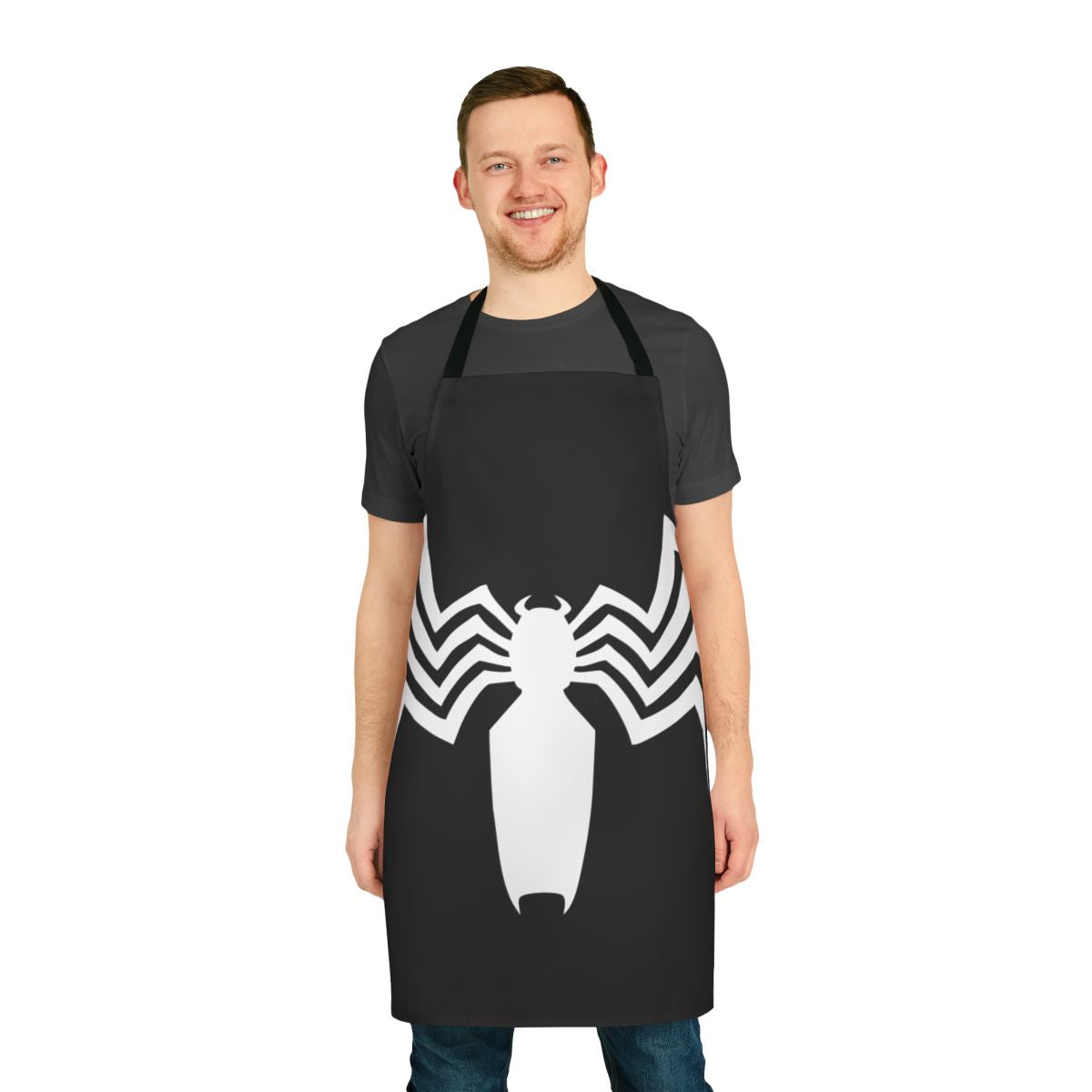Venom Symbiote-Inspired Apron for Marvel Fans