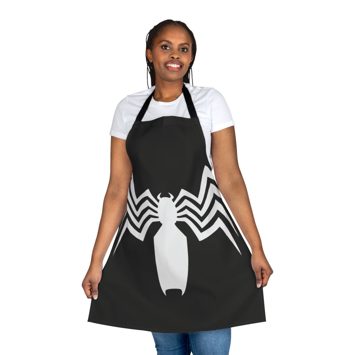 Venom Symbiote-Inspired Apron for Marvel Fans