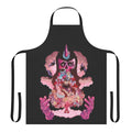 Colorful video game-themed apron featuring characters and imagery from Lisa the Painful RPG