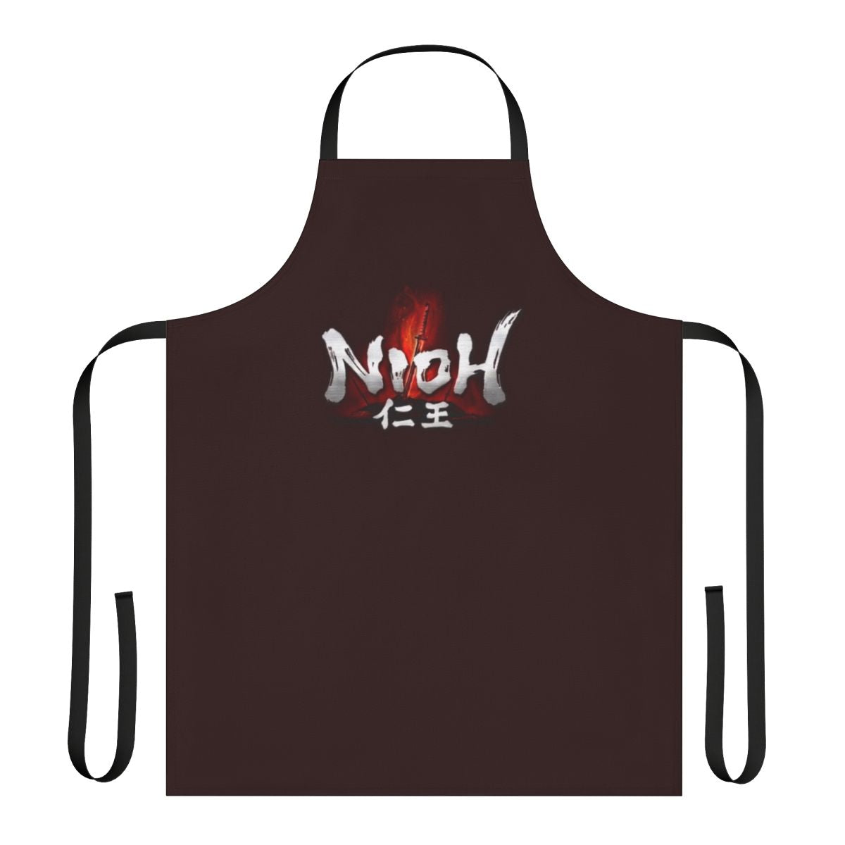 Nioh-themed apron for video game enthusiasts