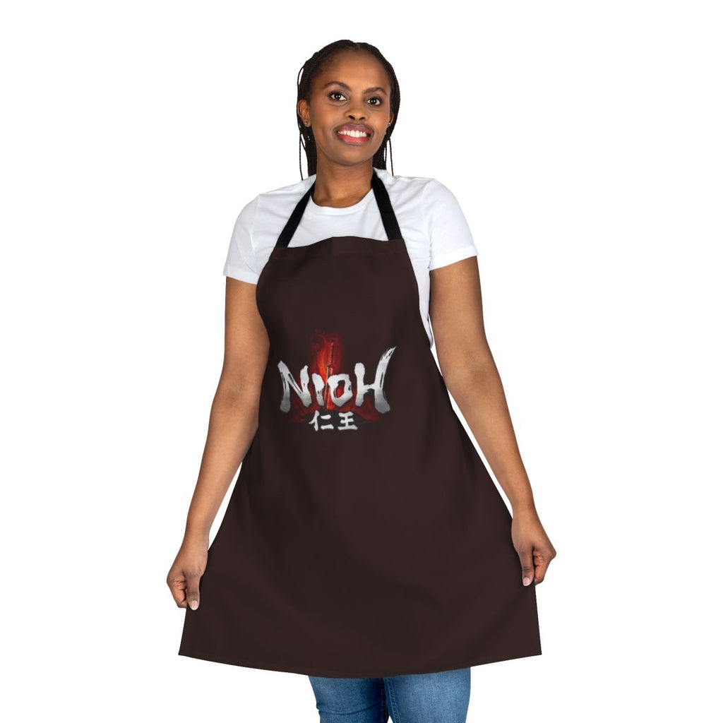Nioh-themed apron for video game enthusiasts