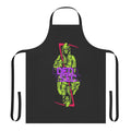 Watchdogs-themed green apron with dedsec and reaper logo