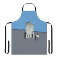 Whext Apron featuring the iconic logo and imagery of the legendary British rock band, The Who.