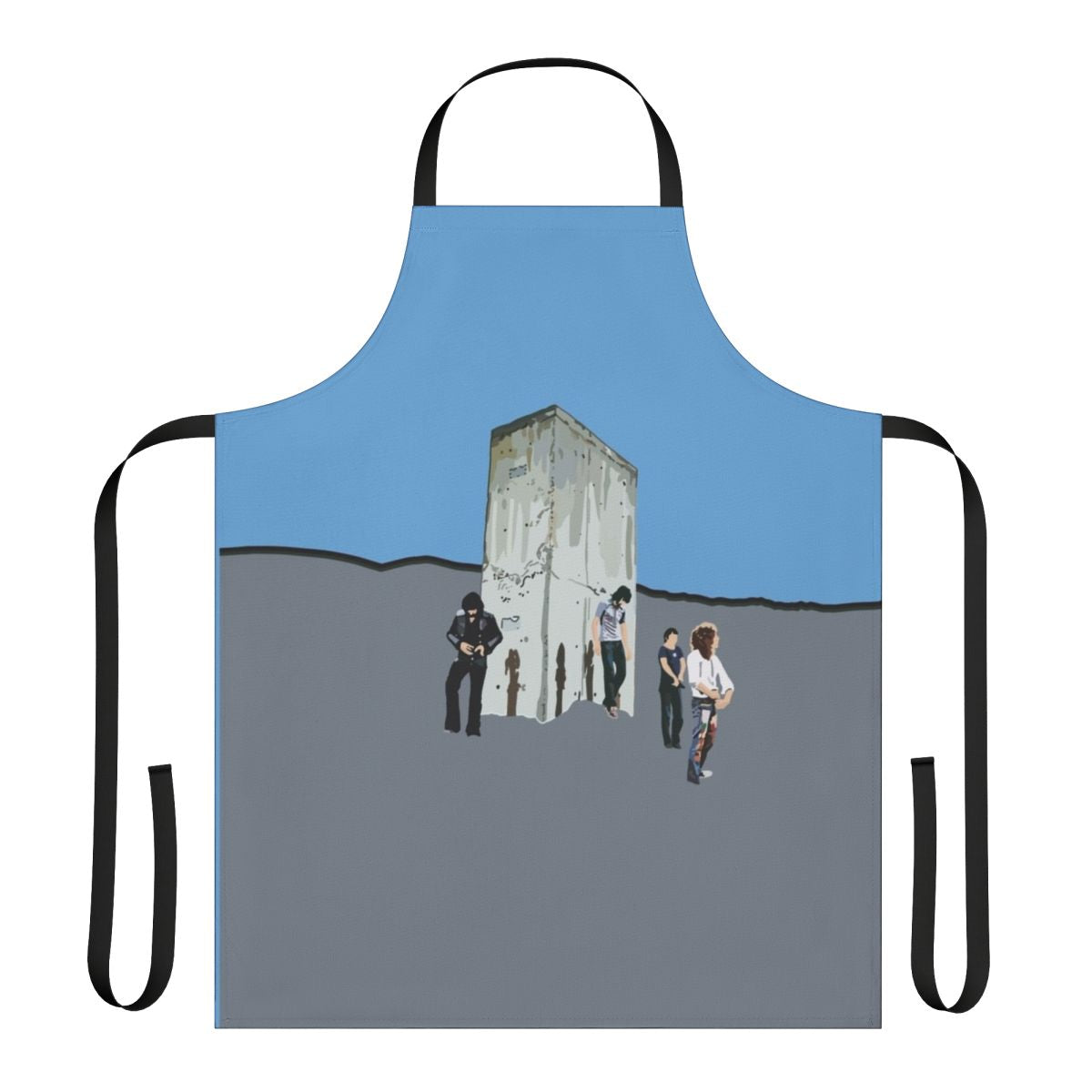 Whext Apron featuring the iconic logo and imagery of the legendary British rock band, The Who.