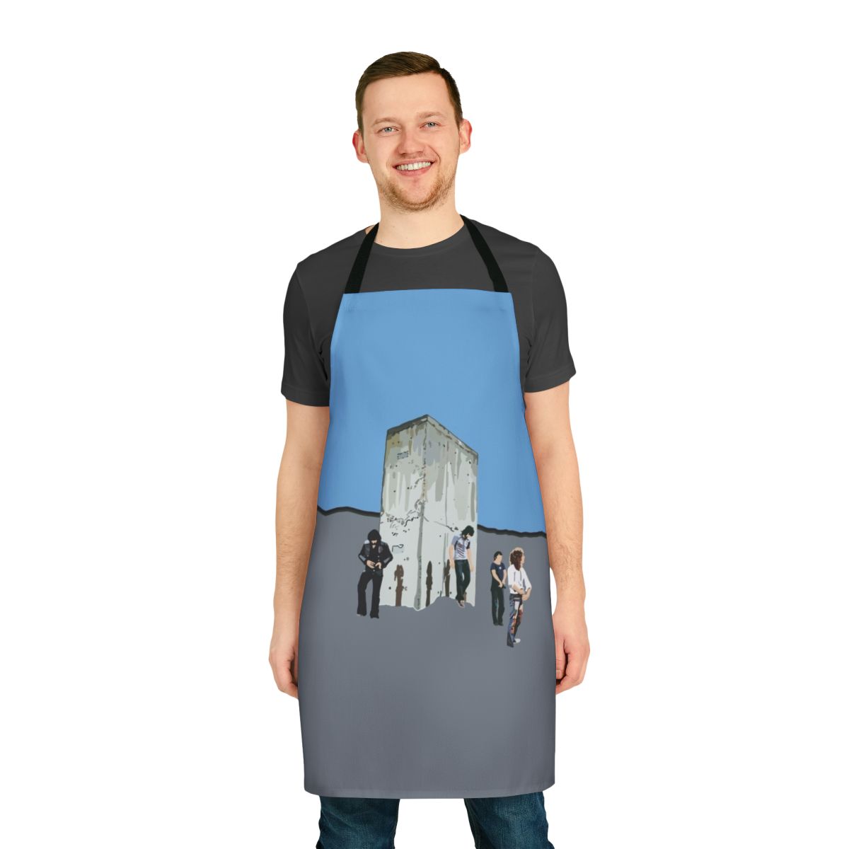 Whext Apron featuring the iconic logo and imagery of the legendary British rock band, The Who.