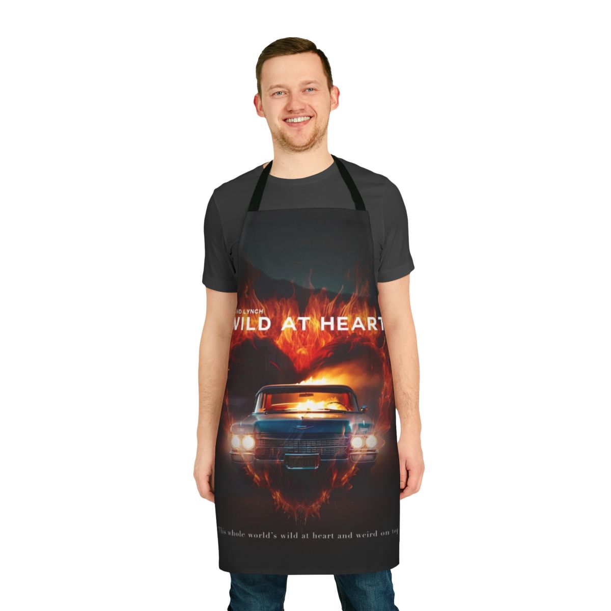 Apron featuring the iconic movie Wild at Heart by director David Lynch