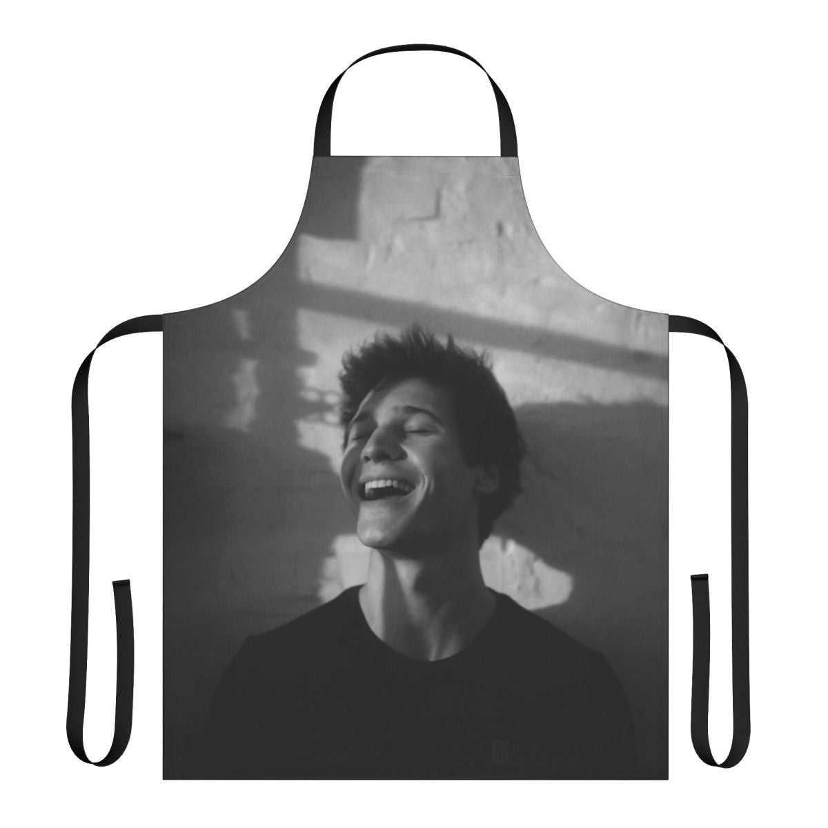 A high-quality apron featuring the name and artistic design of popular German singer-songwriter Wincent Weiss.
