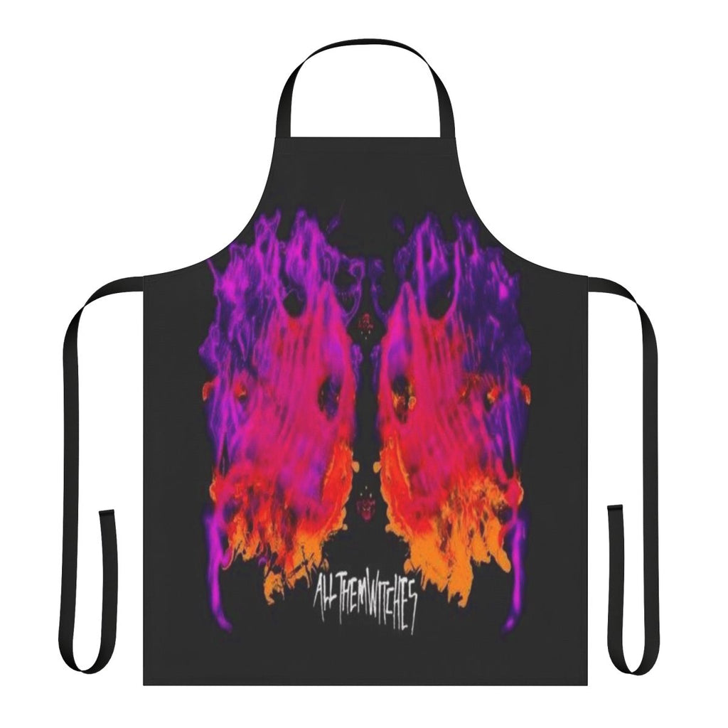 Apron featuring the all them witches band logo and design