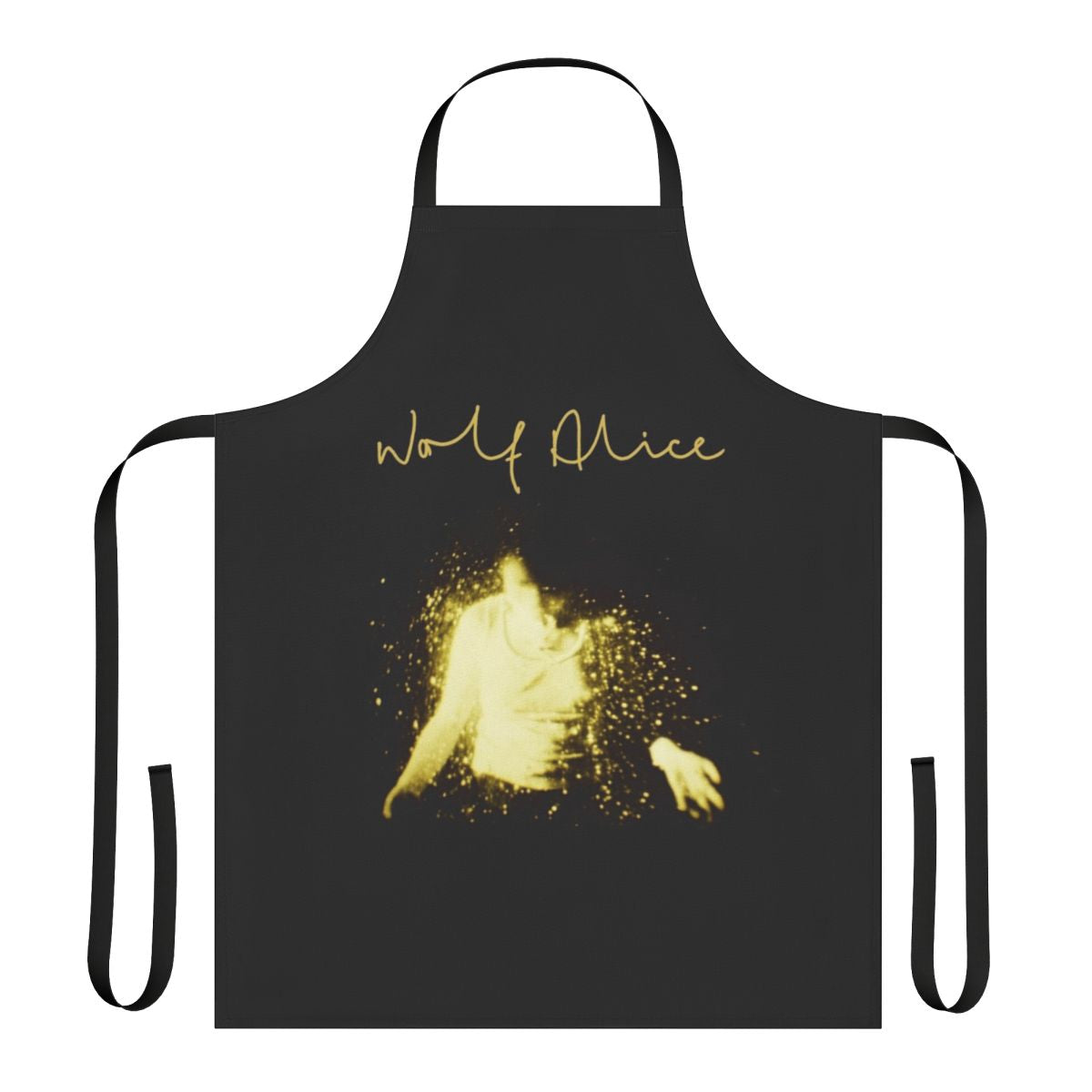 Fashionable wolf-themed apron for the kitchen