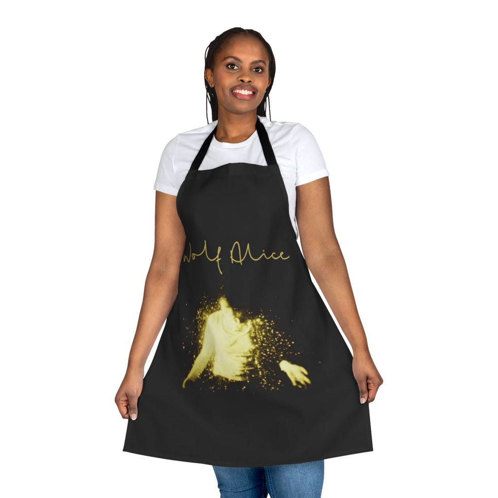 Fashionable wolf-themed apron for the kitchen