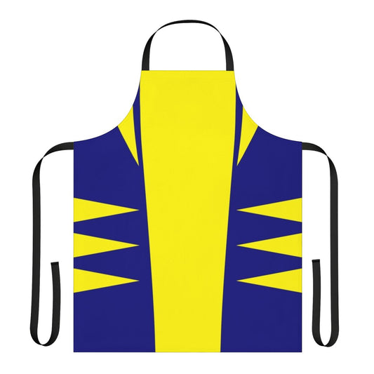 Apron featuring the iconic Wolverine design from the X-Men comics and movies