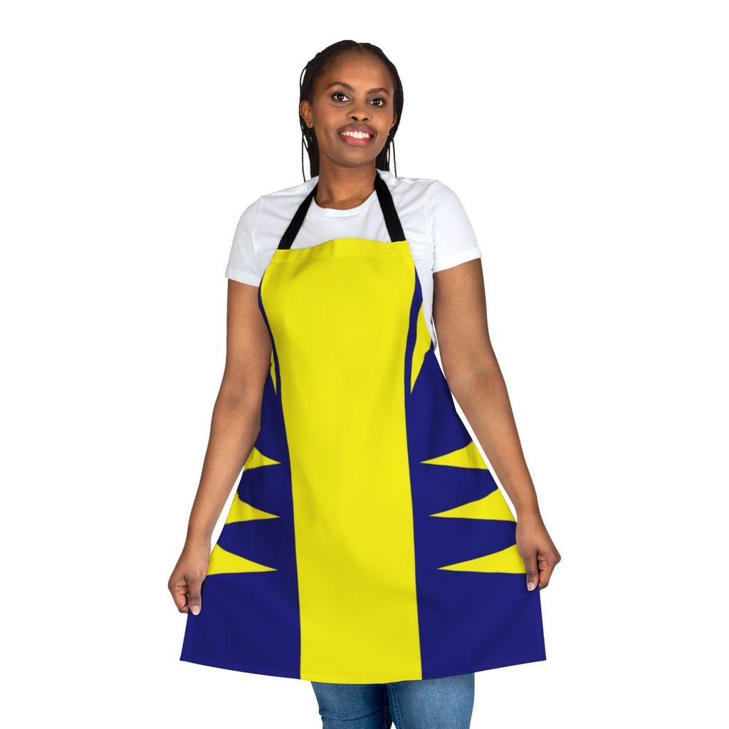 Apron featuring the iconic Wolverine design from the X-Men comics and movies