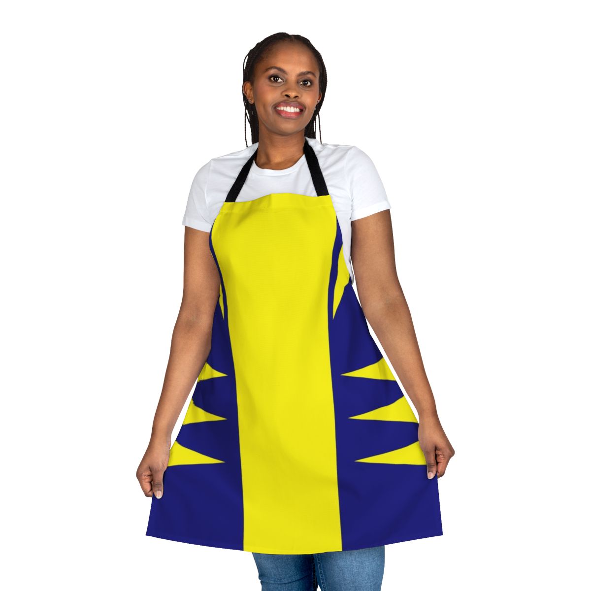 Apron featuring the iconic Wolverine design from the X-Men comics and movies