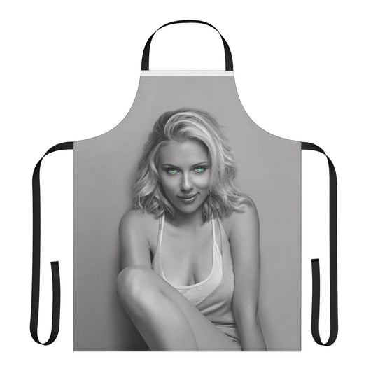 Scarlett Johansson-inspired woman's apron