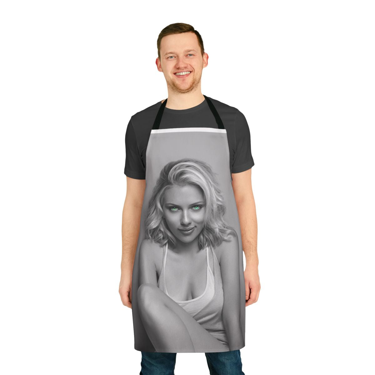 Scarlett Johansson-inspired woman's apron