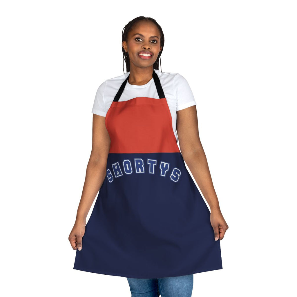 Wynonna Earp inspired Shortys Bar apron with logo design