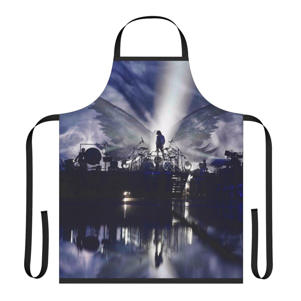 Cooking apron featuring the logo and artwork of the popular Japanese heavy metal band X Japan