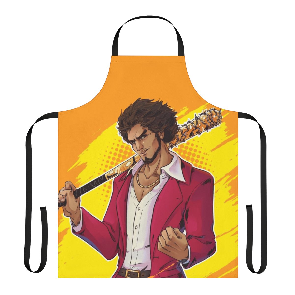 Ichiban Kasuga-inspired apron for fans of the Yakuza/Ryu ga Gotoku series