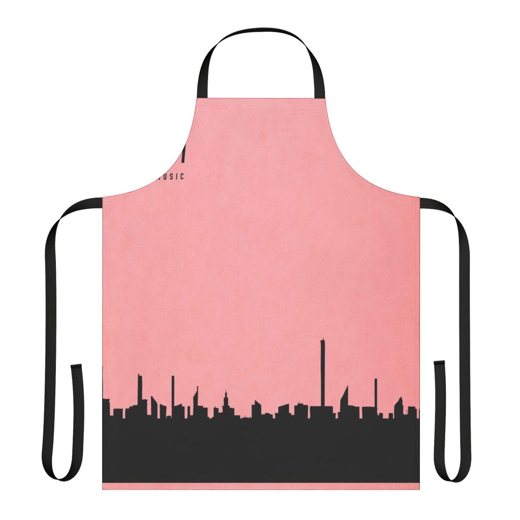 Yoasobi-themed apron featuring the Japanese pop band's distinctive logo and artwork