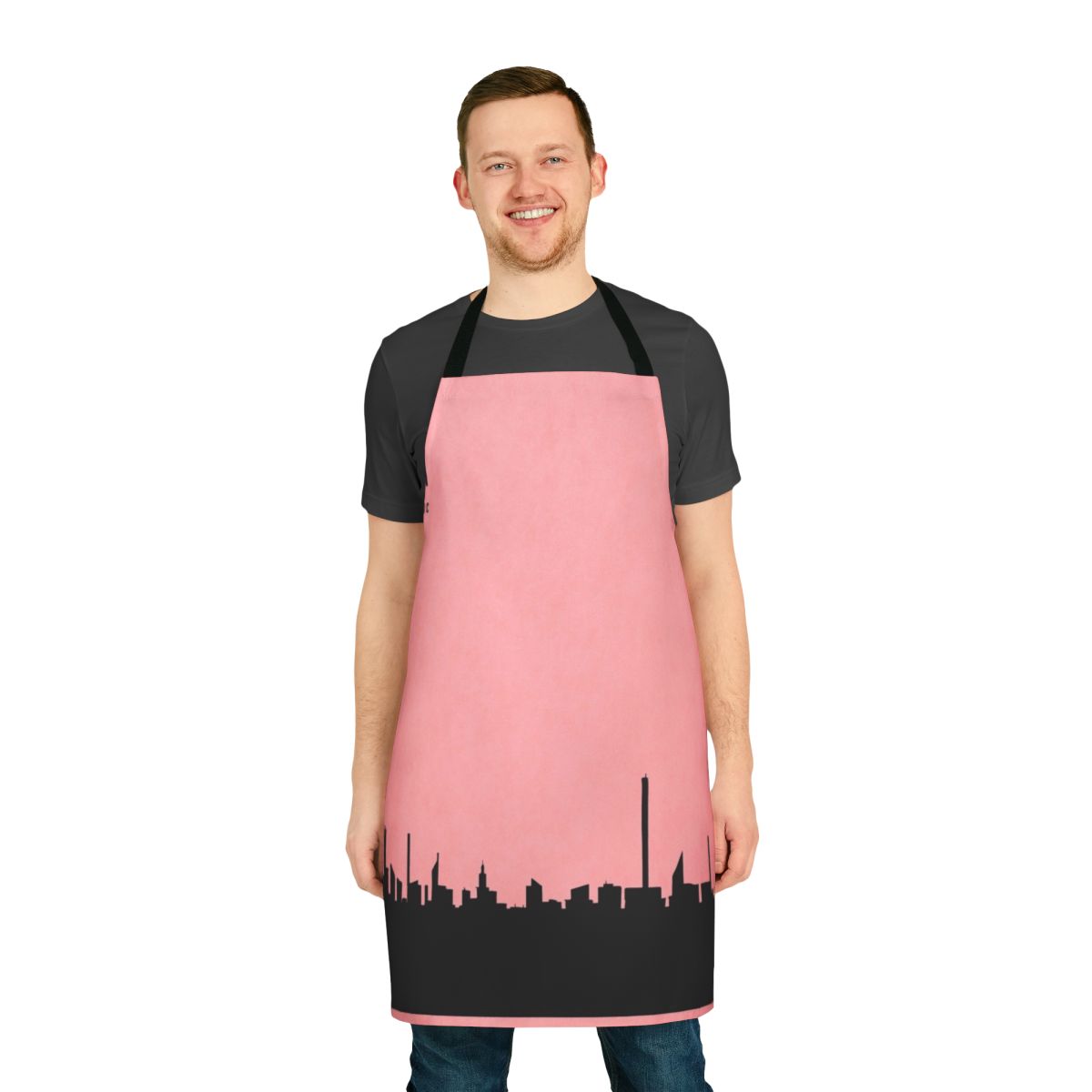 Yoasobi-themed apron featuring the Japanese pop band's distinctive logo and artwork