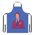 Apron featuring the Young Royals characters and Netflix series logo