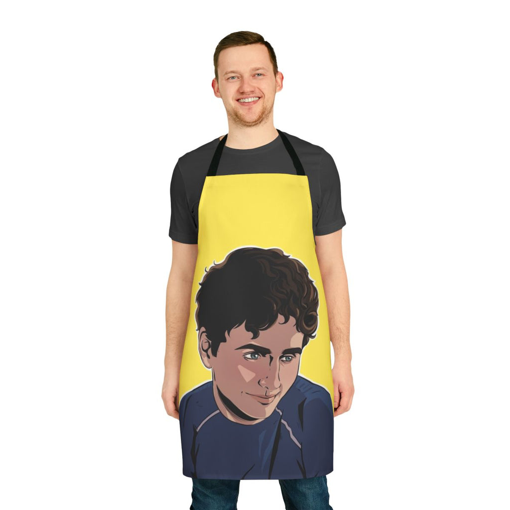 Young Royals inspired apron featuring August Horn fan art