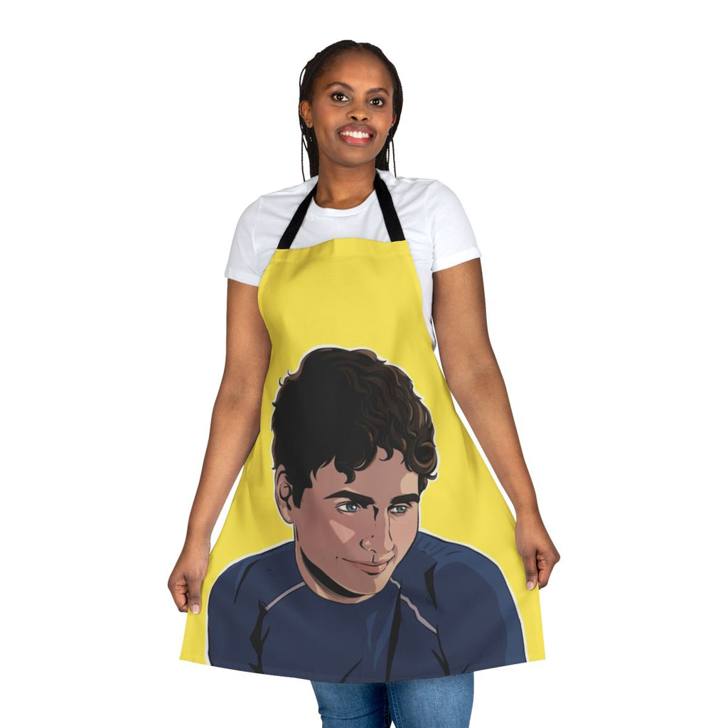 Young Royals inspired apron featuring August Horn fan art