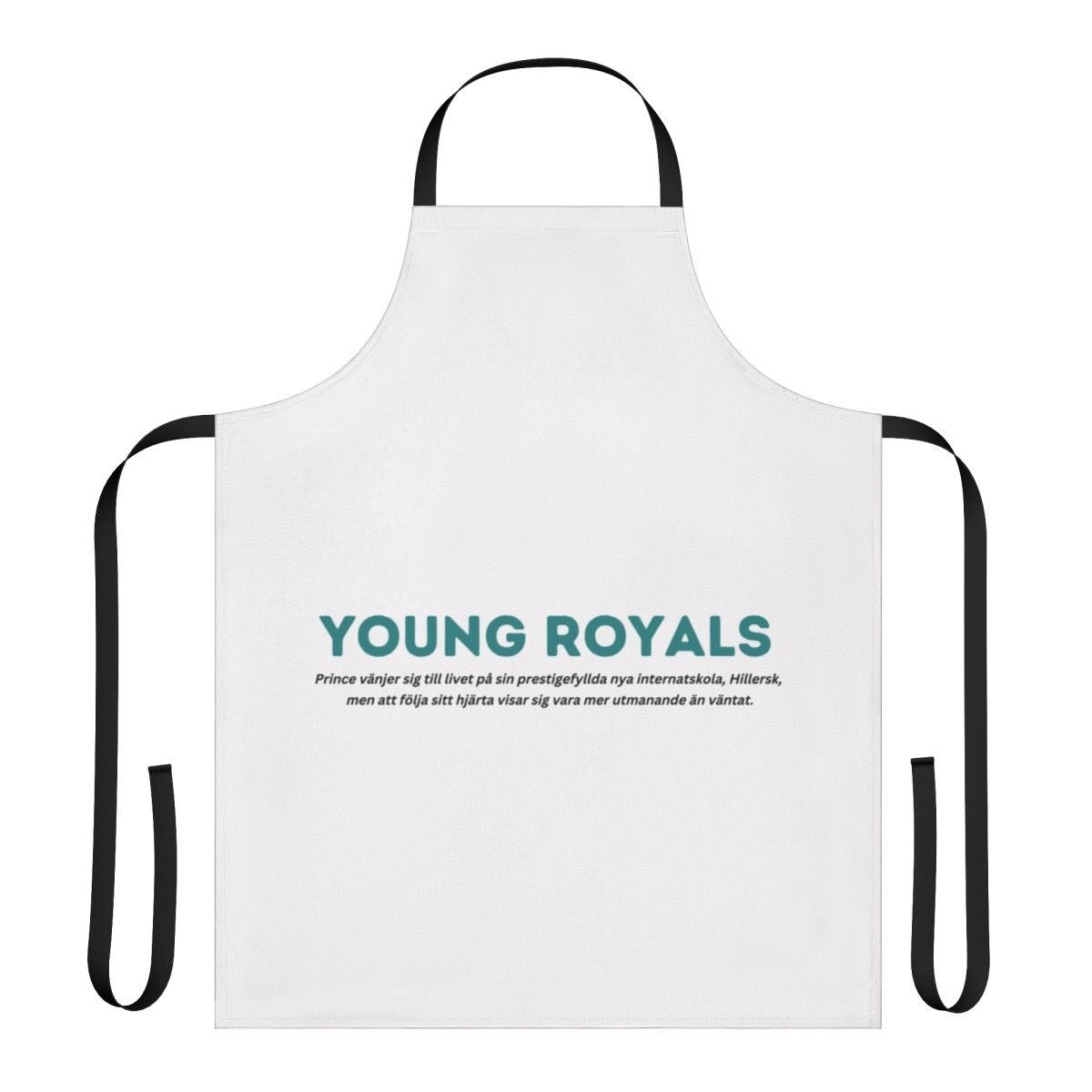 Young Royals-Inspired Apron with the Show's Characters and Logo