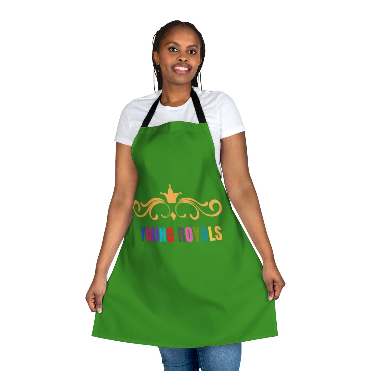 Sleek and modern apron design inspired by the Netflix series Young Royals