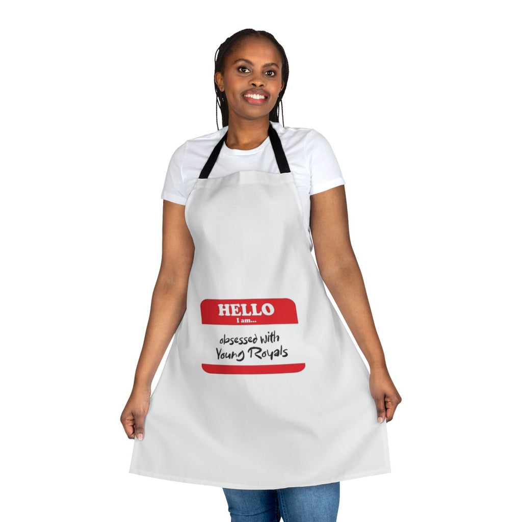 Apron featuring characters from the Netflix series Young Royals