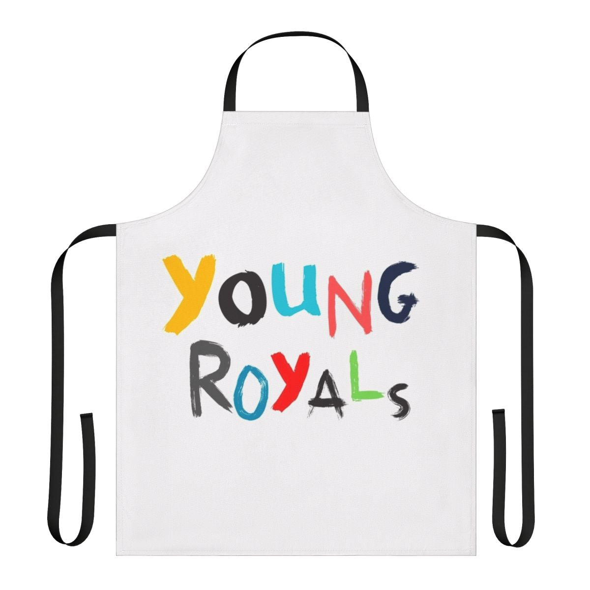 Young Royals inspired apron with characters Simon and Wilhelm
