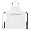 Young Royals themed apron with quotes and designs