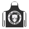 Ratz White Apron - A unique, zef-style ninja-inspired apron