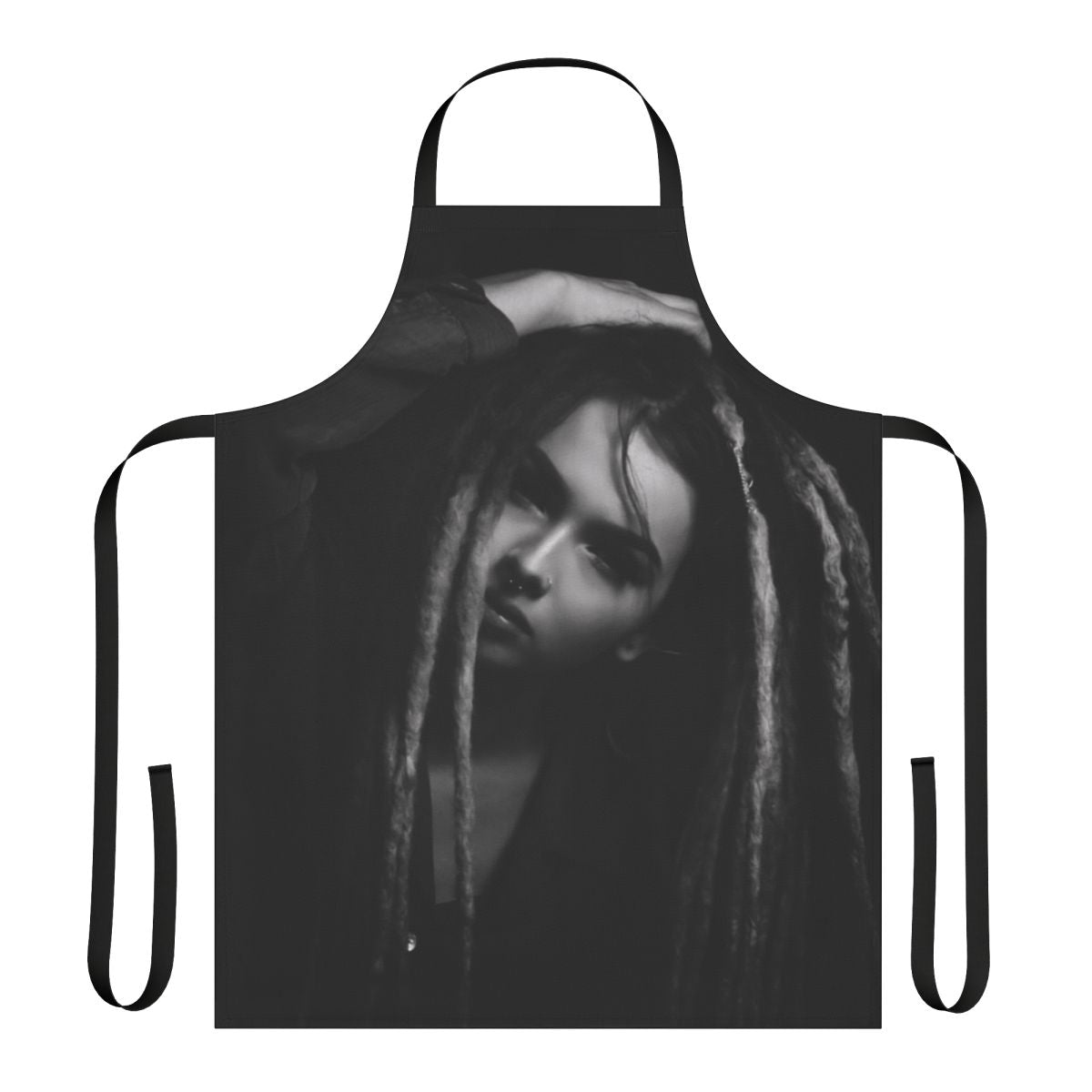 Zhavia-inspired women's apron in a modern design