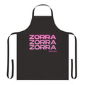 Stylish apron featuring the Zorra design by Nebulossa