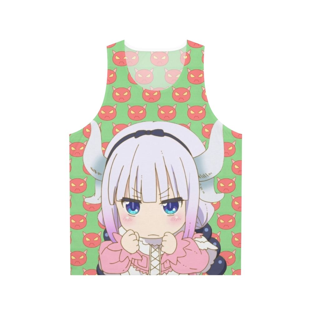 Stylized Angry Kanna Anime Tank Top