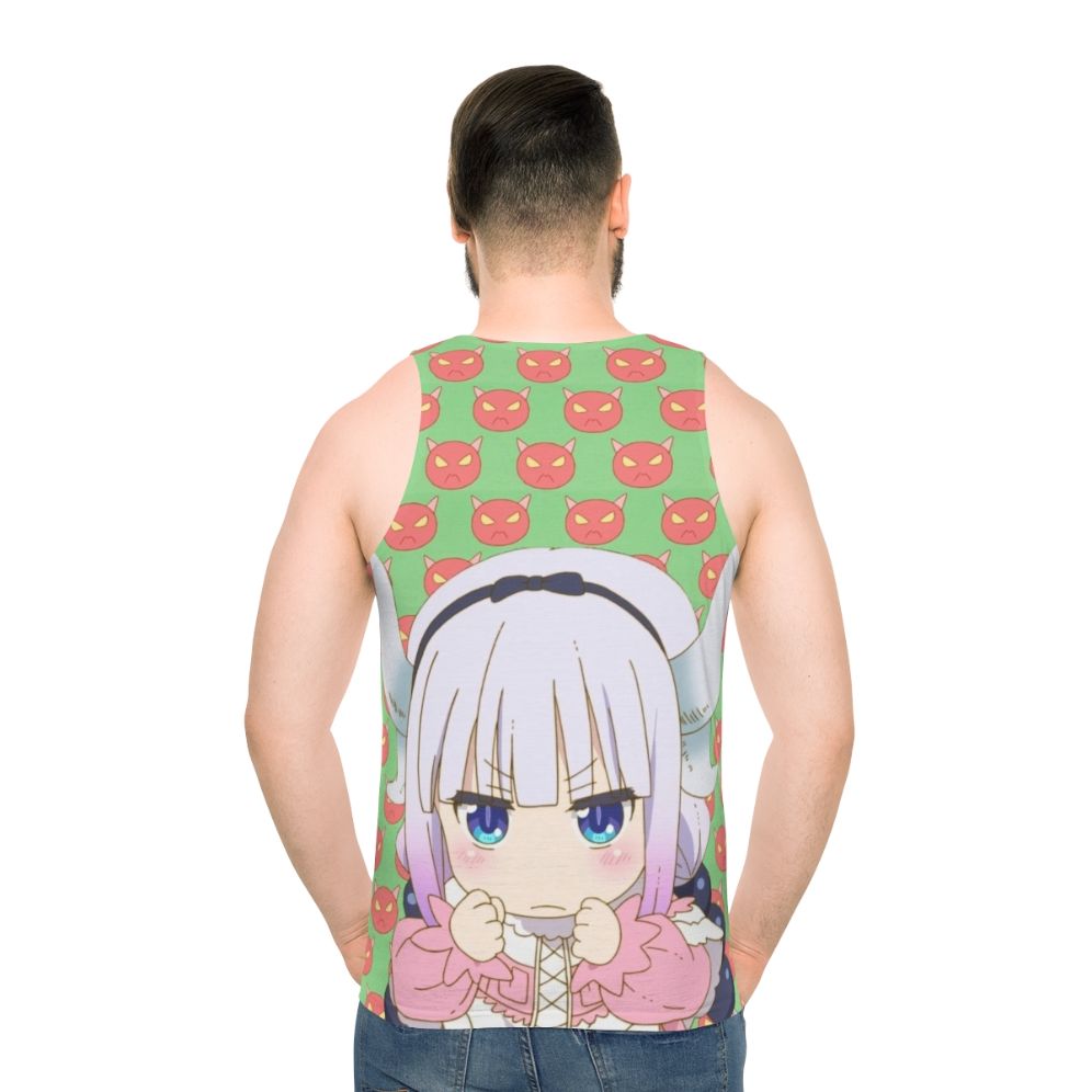 Stylized Angry Kanna Anime Tank Top